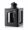 KANVAR Lantern LED 18x18xh28 cm black - Stoer en Landelijk Wonen Winkel