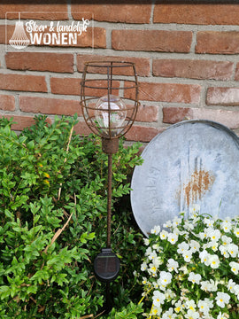 Buitenverlichting solar - Lamp op stander