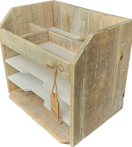 Bureau organiser hout