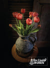 Dubbele tulpen | Pink Coral | 44 cm - Stoer en Landelijk Wonen Winkel