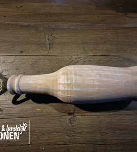 Landelijke flessenopener hout