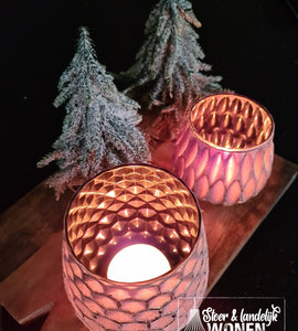 Serveerplank hout met ster