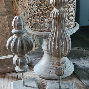 Sober shabby ornament - twee maten