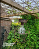 Solar hanglamp tuin | roestbruin | metaal - Stoer en Landelijk Wonen Winkel