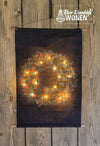 Stoer kerstdoek S | Kerstkrans | 30 x 45 cm - Stoer en Landelijk Wonen Winkel