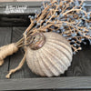 Stoere landelijke kerstbal - Gold Stripe - Stoer en Landelijk Wonen Winkel