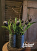 Tulpen mini | Black Purple | 30 cm - Stoer en Landelijk Wonen Winkel