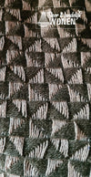 Woonplaid Triangel groen-beige - Stoer en Landelijk Wonen Winkel